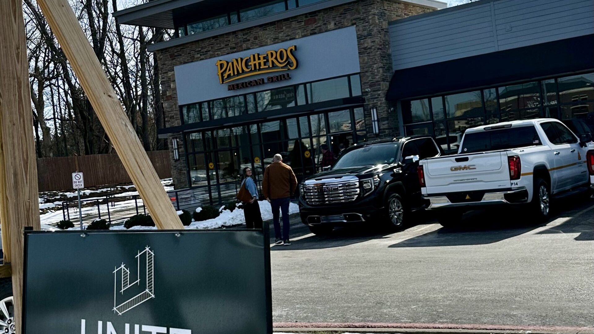 Exterior of Pancheros Restaurant