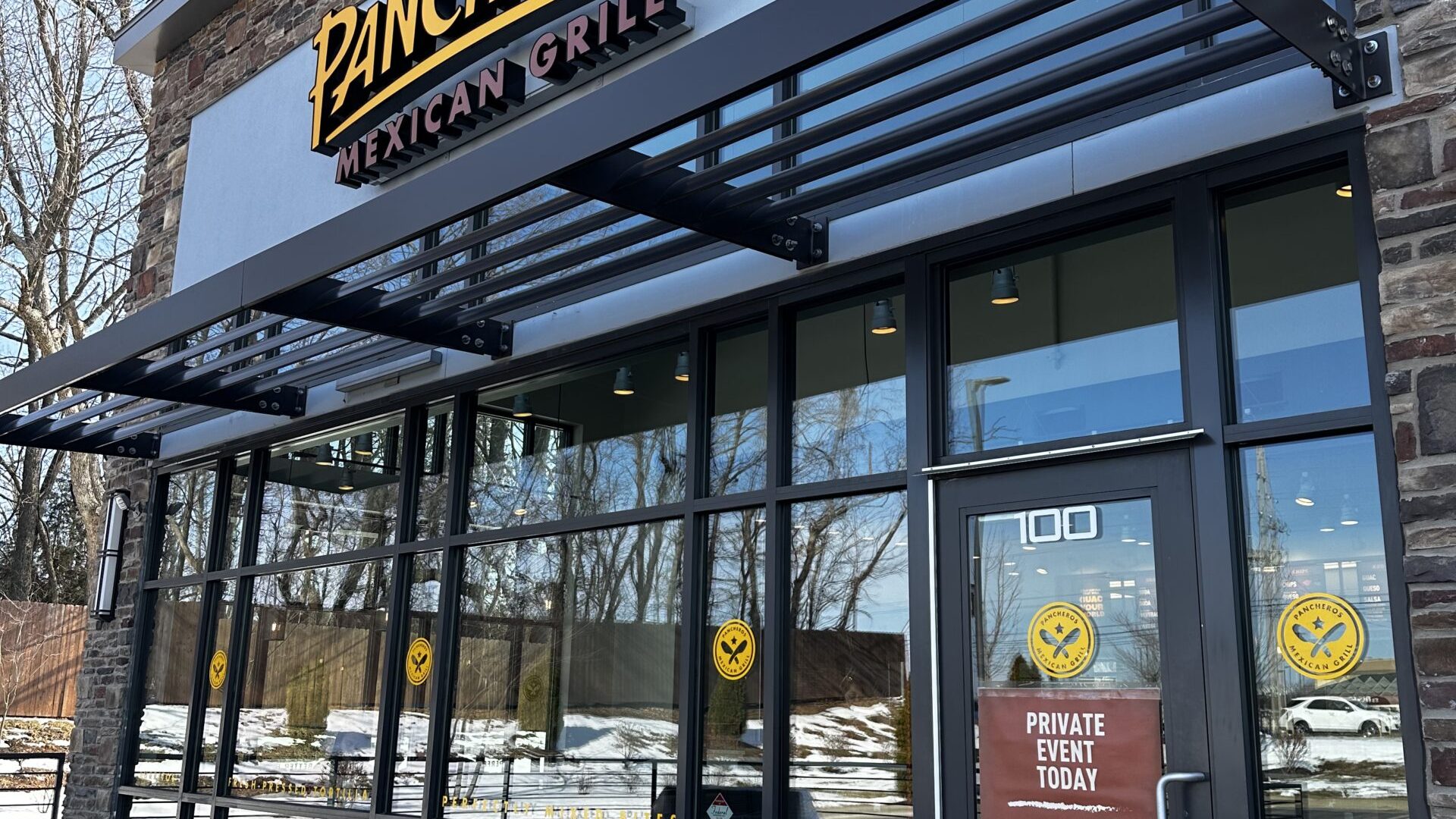 Exterior of Pancheros Restaurant